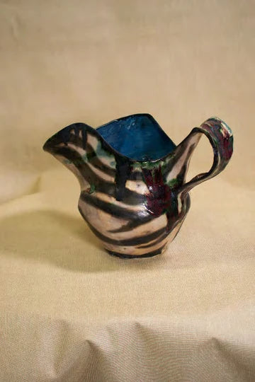 Ceramic water pitcher